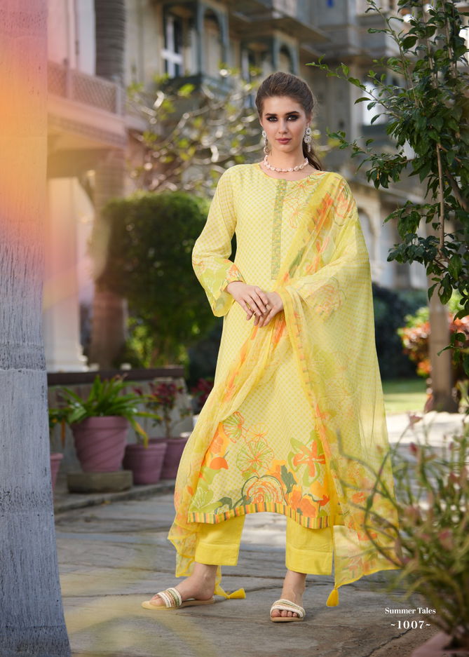 Summer Cover Story By Prm Printed Lawn Cotton Dress Material Wholesale Suppliers In Mumbai